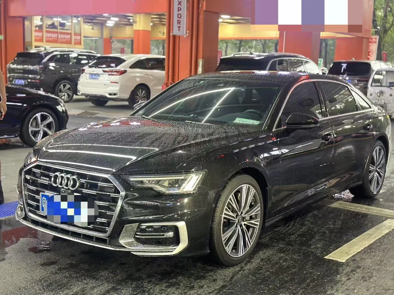 打开图片灯箱:Audi 2024 A6L 48V 3.0TFSI 55TFSI Quattro enjoy dynamic automatic transmission