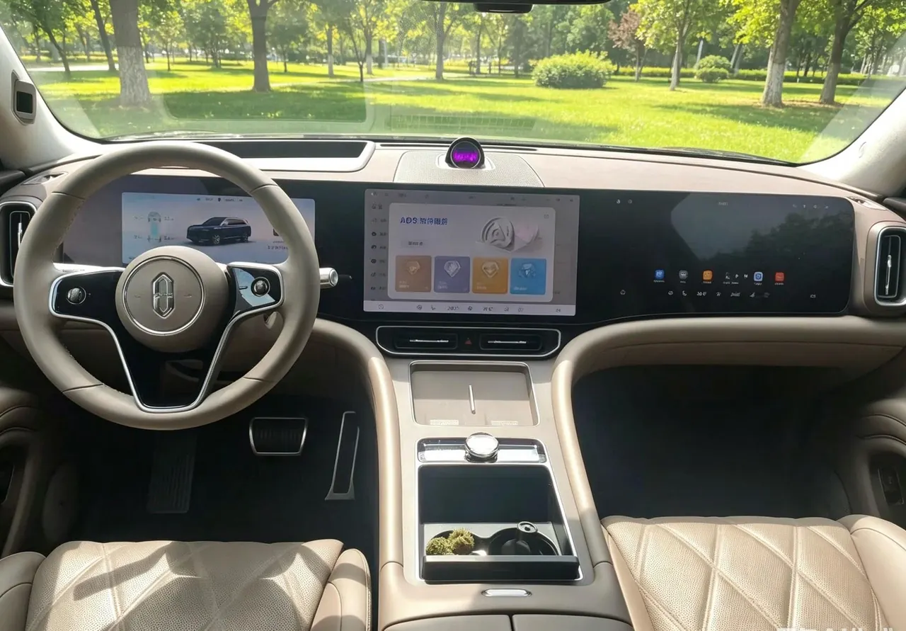AITO 2025 AITO M9 extended range Ultra version 52kWh5 seat version automatic gear 6