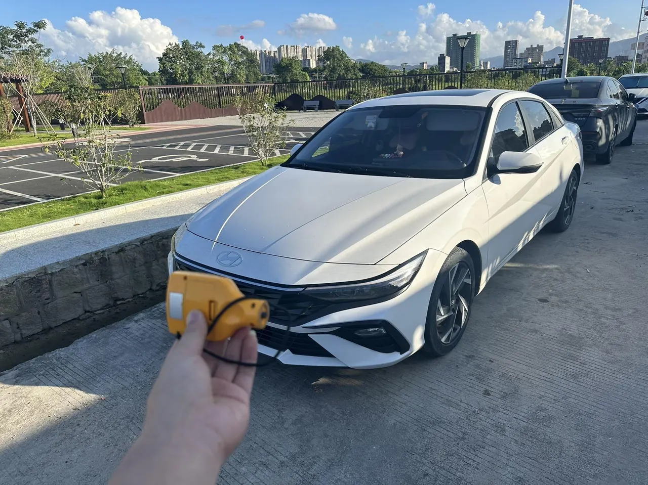 Hyundai 2023 Elantra-sedan 1.5 stepless GLX elite automatic gear - View 1