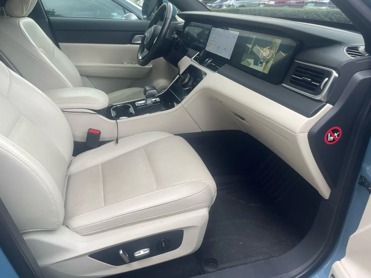 Li 2021 ONE 1.2T extended range 6-seat automatic gear 5