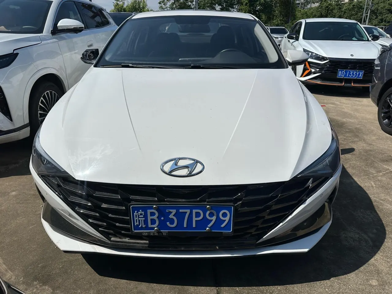 Hyundai 2022 Elantra-sedan 1.5 stepless GLX elite automatic gear 2