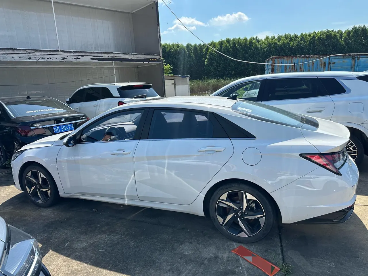 Hyundai 2022 Elantra-sedan 1.5 stepless GLX elite automatic gear 3