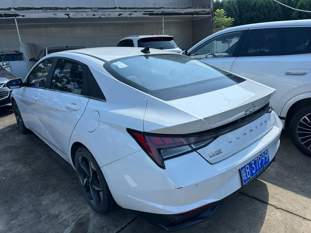 Hyundai 2022 Elantra-sedan 1.5 stepless GLX elite automatic gear 4