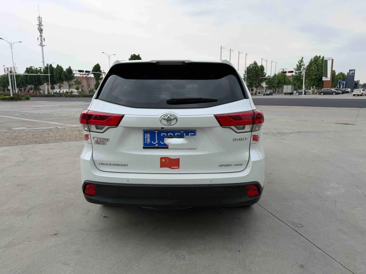 Toyota 2021 Highlander 2.0T 4-wheel drive deluxe 7-seat automatic gear 5