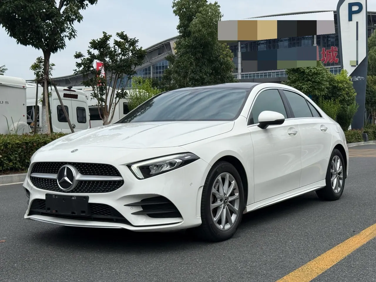 Open image lightbox: Mercedes Benz Class A 2020 A 200 L 1.3T Sports Automatic