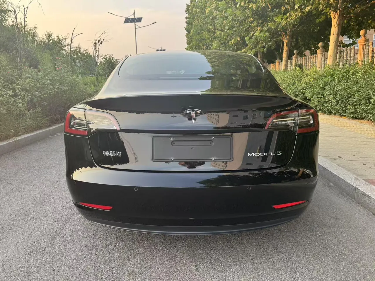 Tesla 2020 Model 3 long endurance rear wheel drive version (modified) automatic gear 6