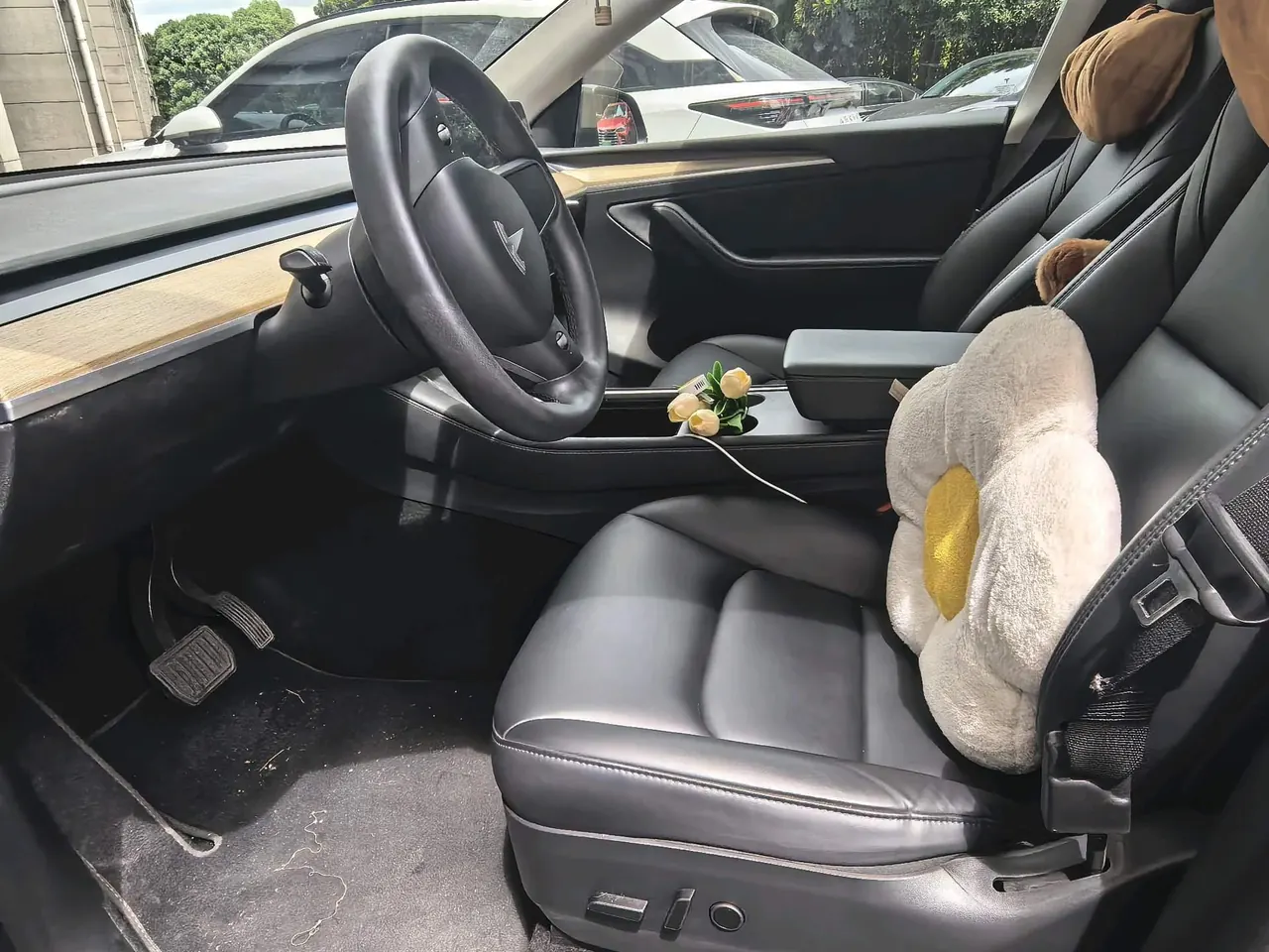 Tesla 2021 Model Y long endurance all-wheel drive version automatic transmission 4