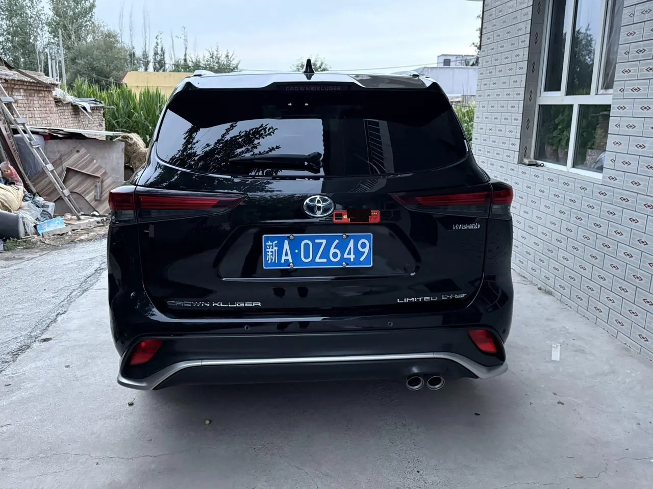 Toyota 2022 Crown Land Release 2.5 Stepless Four-wheel Drive Flagship Automatic Gear 5