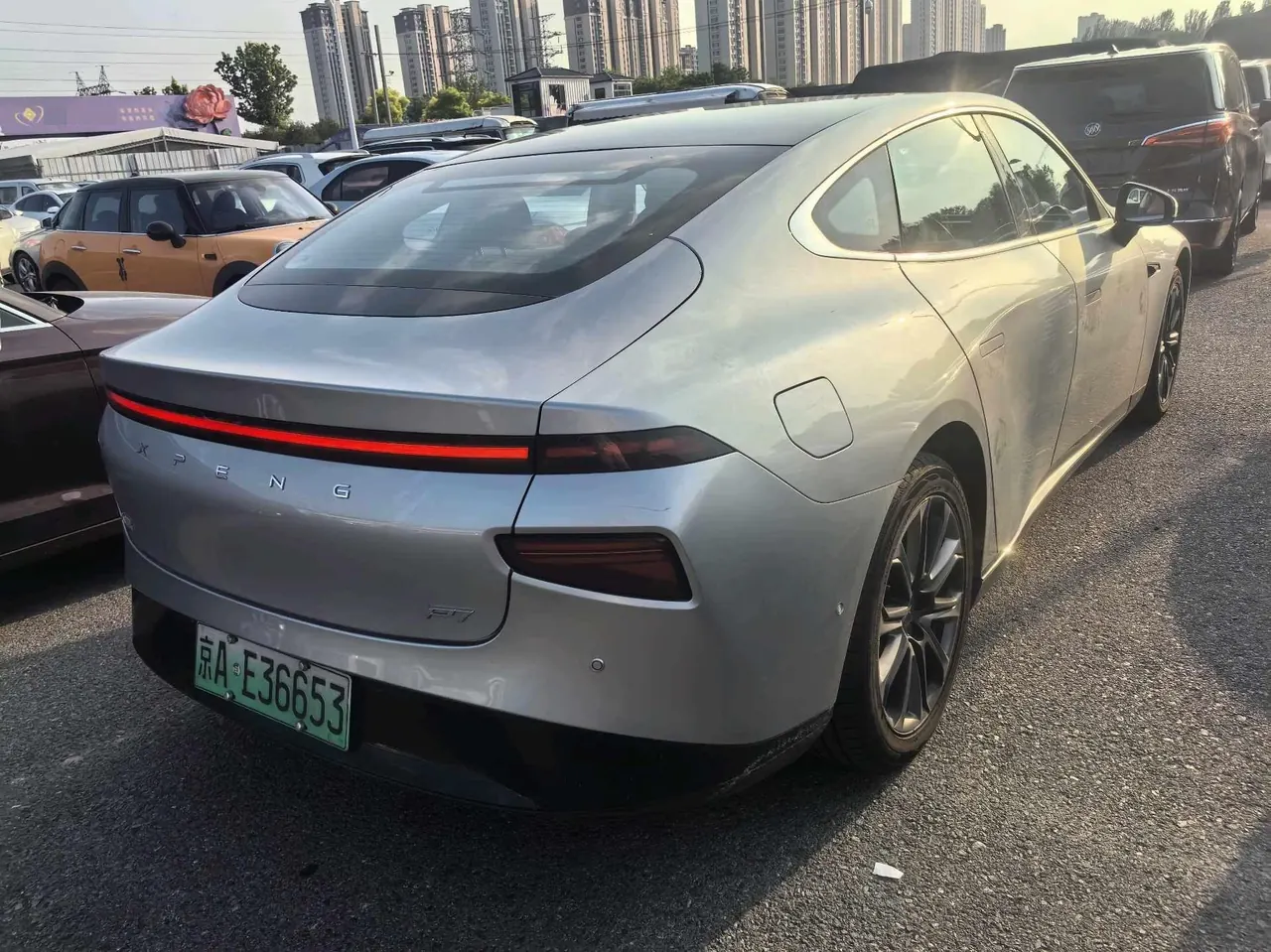 Xpeng 2022 P 7 480E automatic gear 3