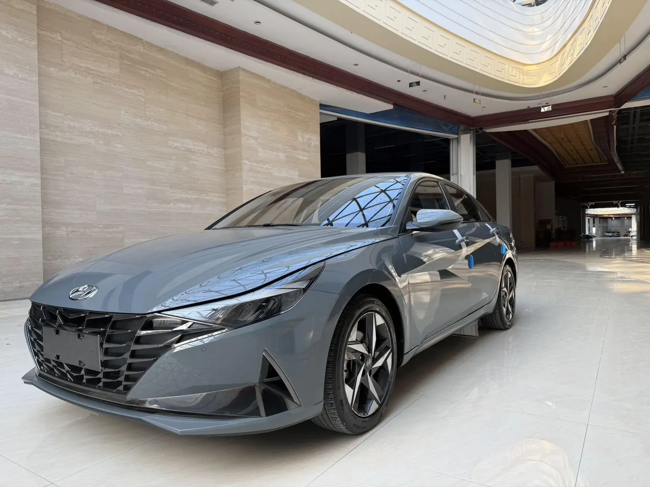 Hyundai 2022 Elantra-sedan 1.5 stepless GLX elite automatic gear - View 1