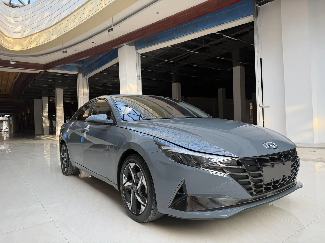 Hyundai 2022 Elantra-sedan 1.5 stepless GLX elite automatic gear 3