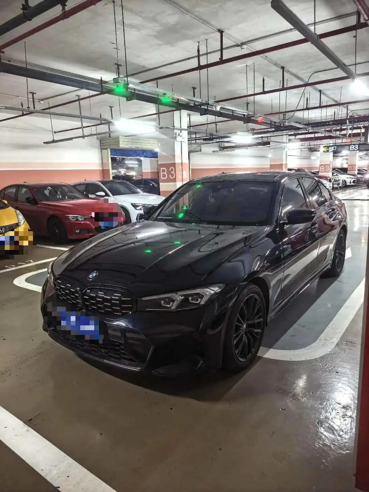 BMW 3 Series 2024 325i 2.0T M Sports Obsidian Night Suit Automatic Gear - View 1