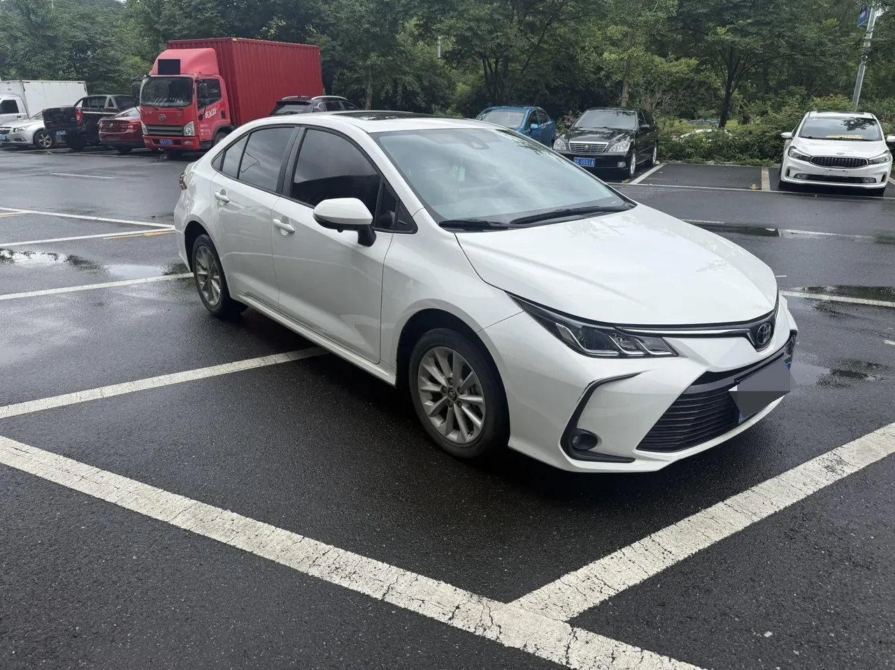 Toyota 2021 corolla 1.2T stepless elite PLUS version of automatic gear 2