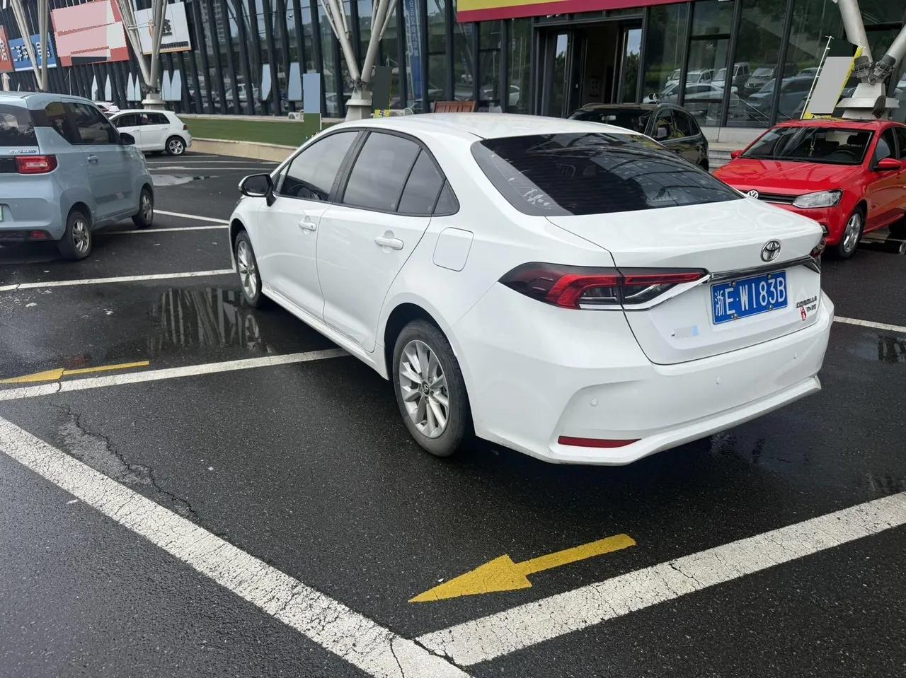 Toyota 2021 corolla 1.2T stepless elite PLUS version of automatic gear 4