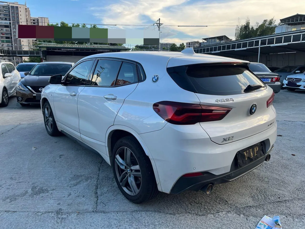 BMW 2023 X2 sDrive25i 2.0T M sports obsidian night version automatic gear 7