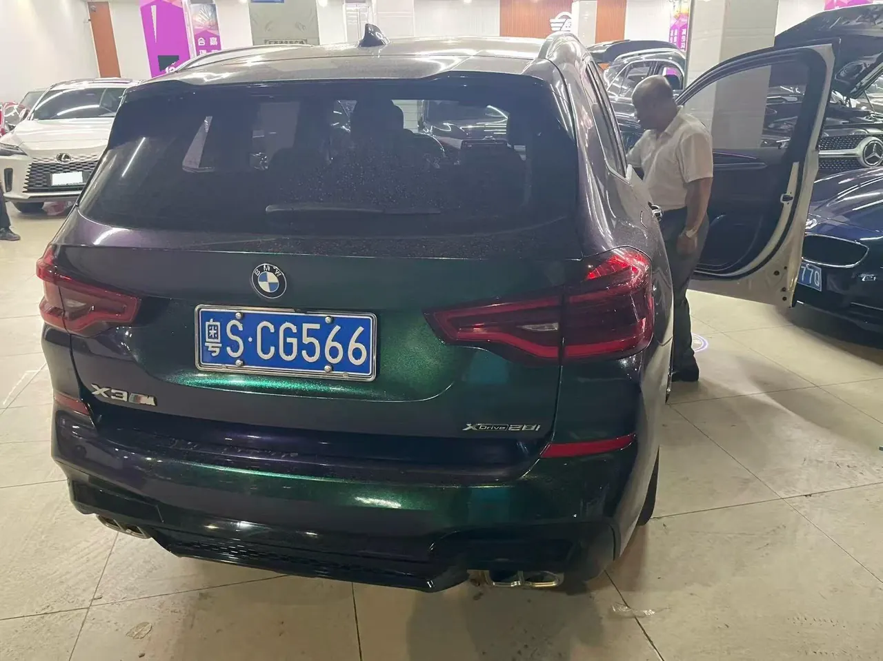 BMW 2021 X3 xDrive25i 2.0T M sports suit automatic gear 5