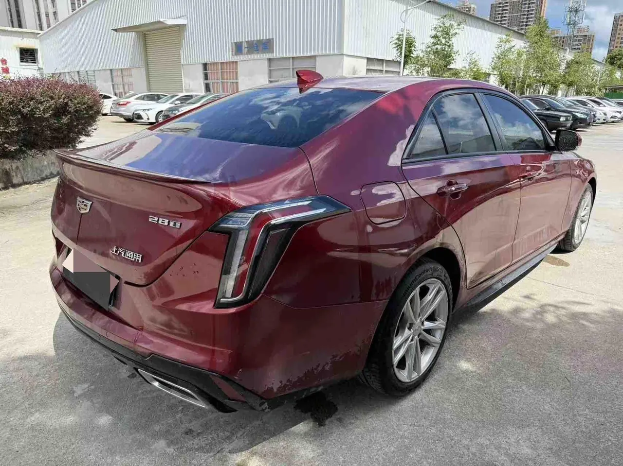 Cadillac 2021 CT4 2.0T 28T fashion (fashion) automatic gear 7