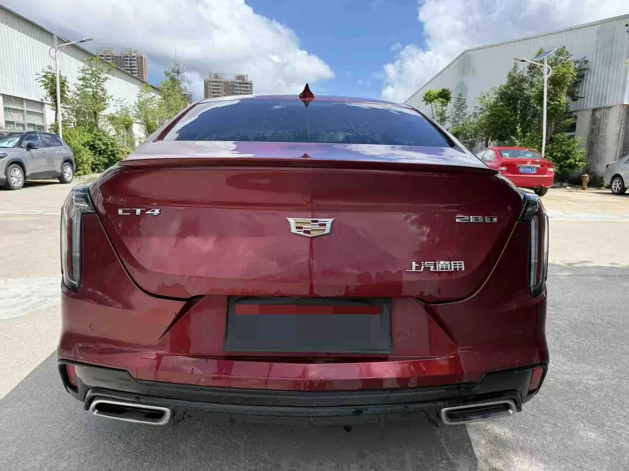 Cadillac 2021 CT4 2.0T 28T fashion (fashion) automatic gear 8