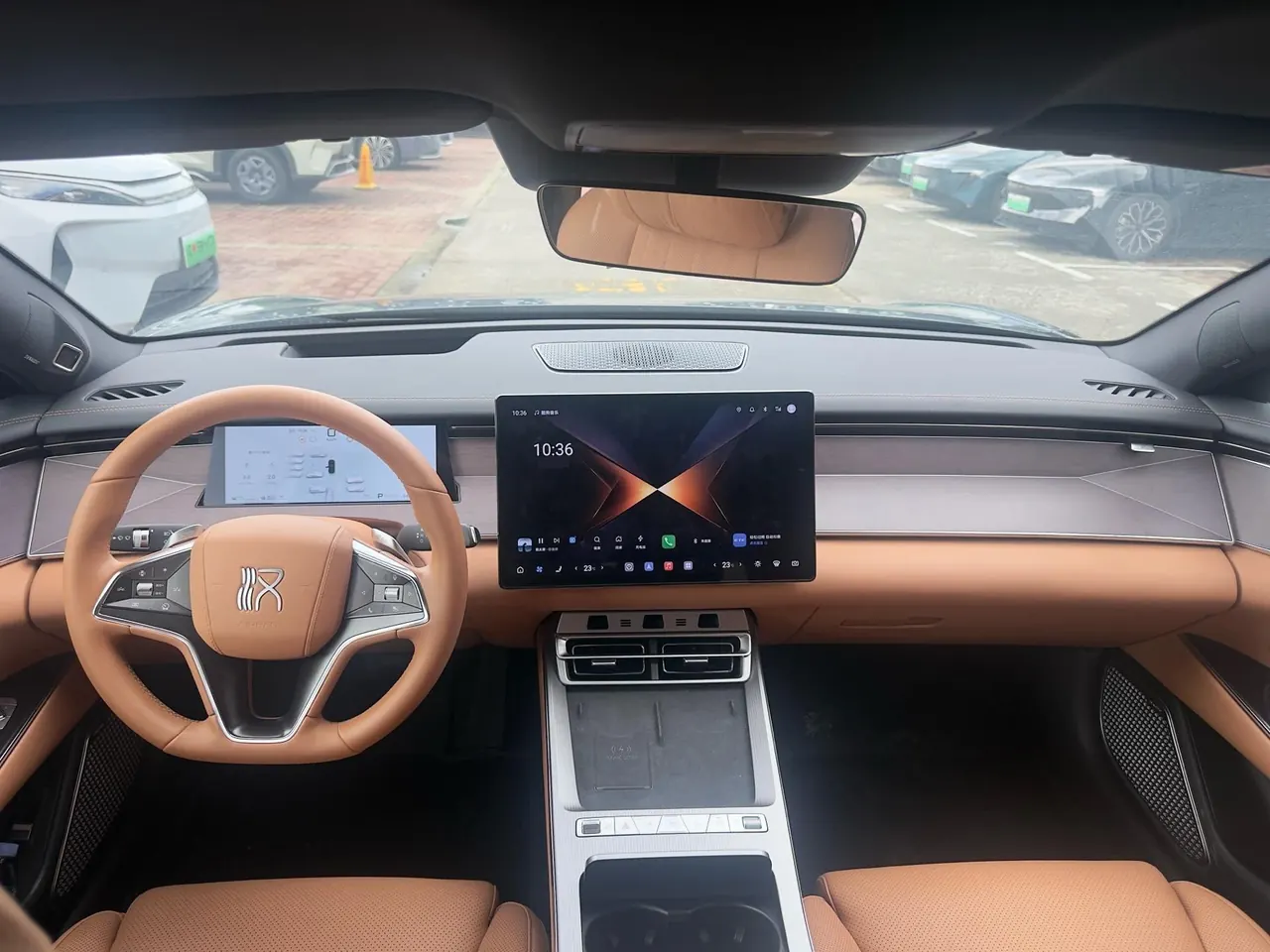 BYD 2025 Han l DM-i 1.5T stepless 200KM laser Radar flagship automatic gear 5