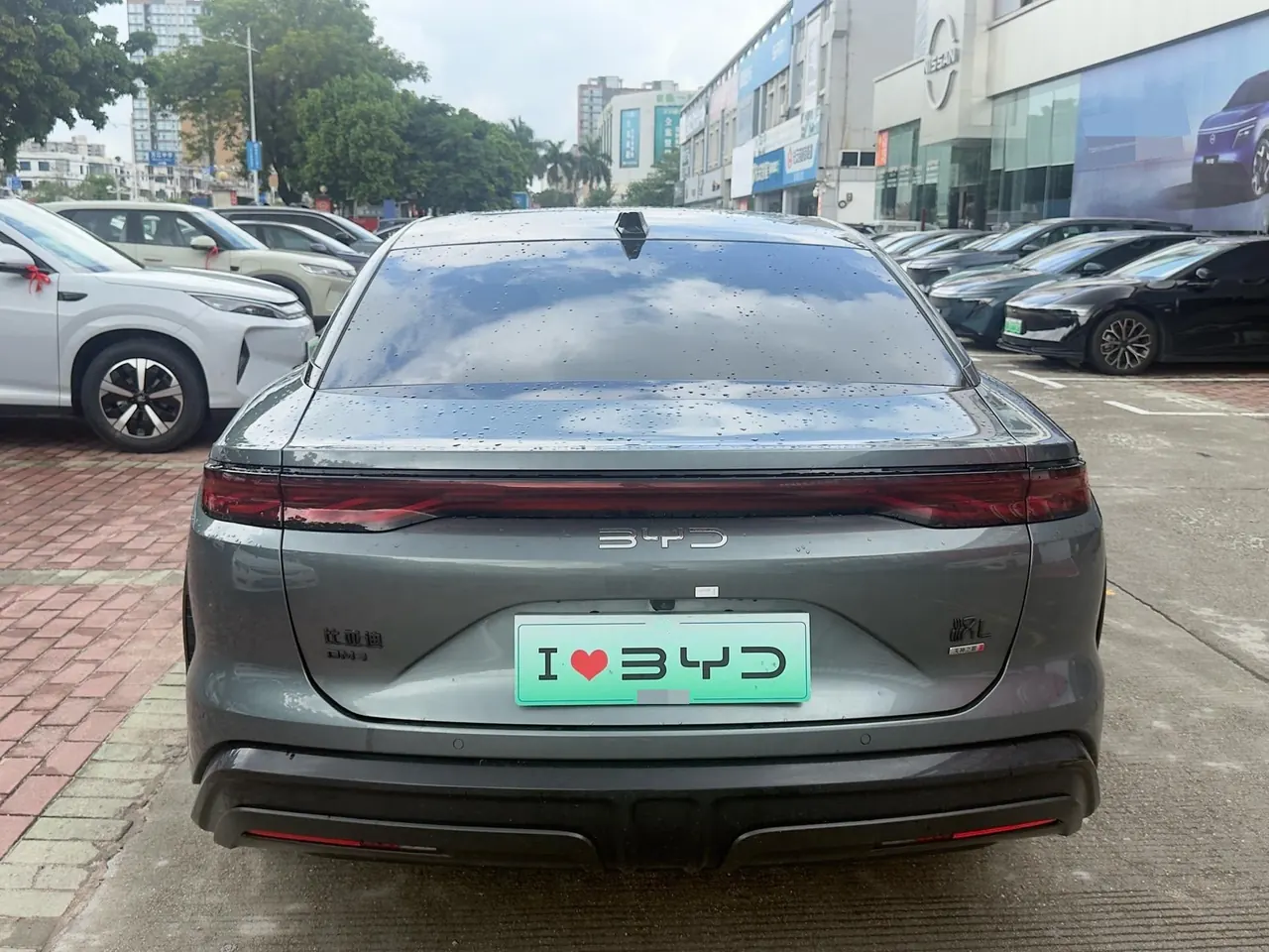 BYD 2025 Han l DM-i 1.5T stepless 200KM laser Radar flagship automatic gear 7