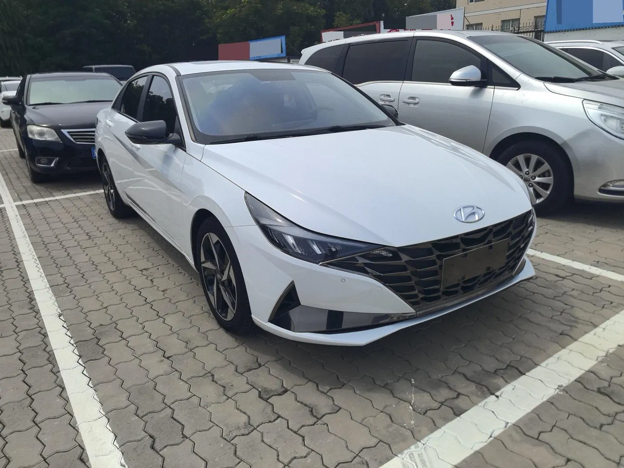 Hyundai 2022 Elantra-sedan 1.5 stepless GLX elite automatic gear 2
