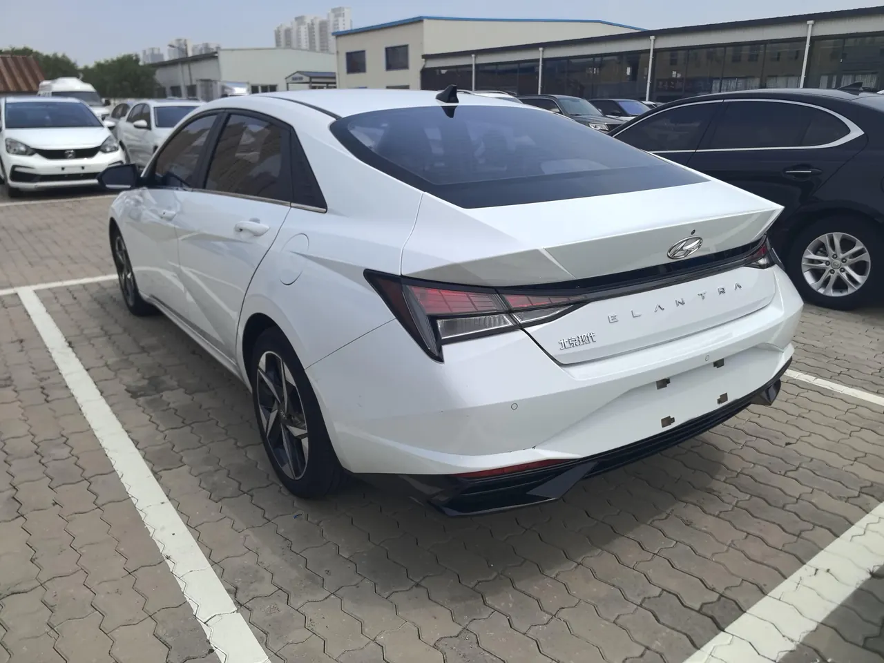 Hyundai 2022 Elantra-sedan 1.5 stepless GLX elite automatic gear 4