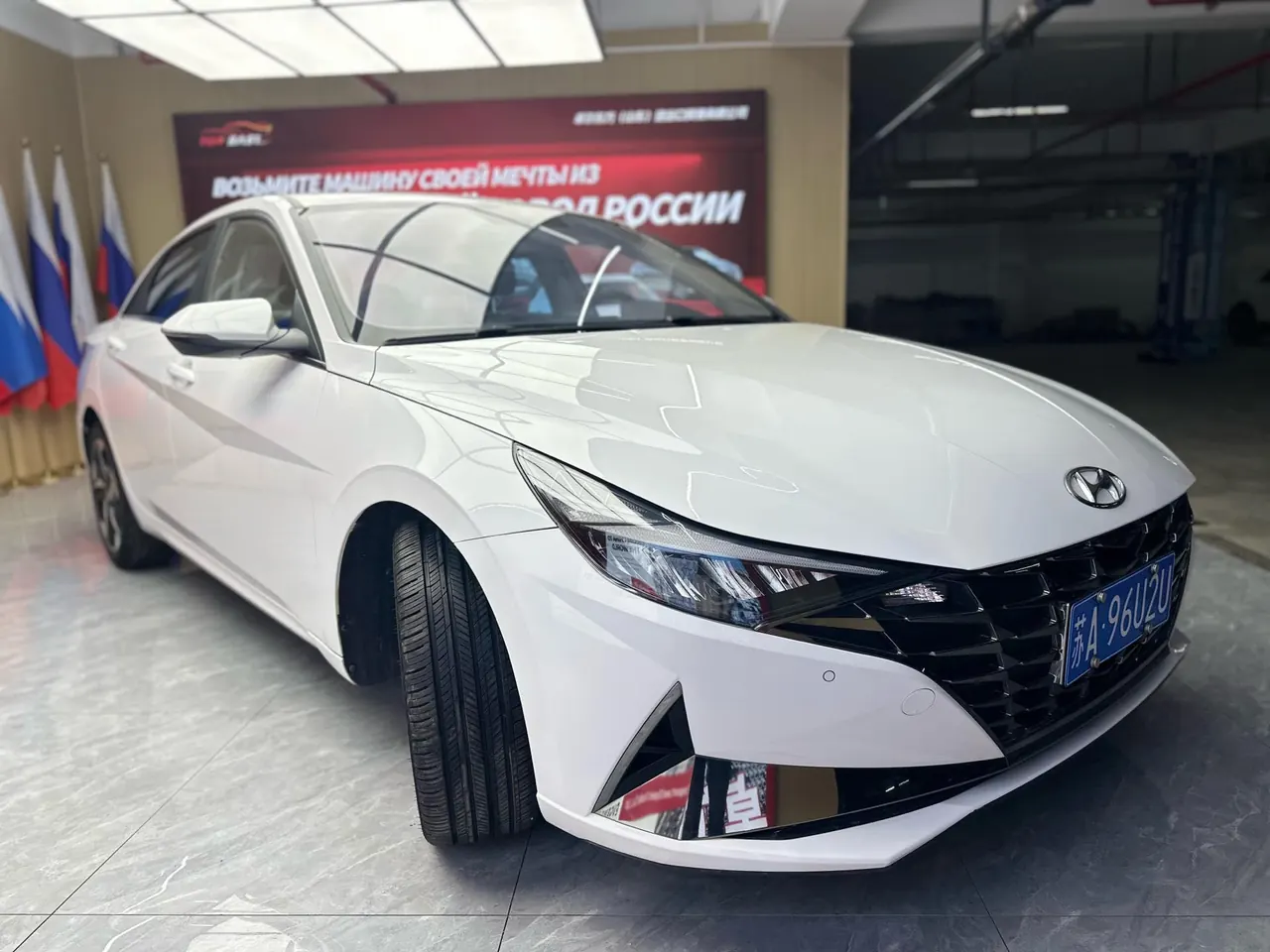 Hyundai 2021 Elantra-sedan 1.5 stepless GLX elite automatic gear 2