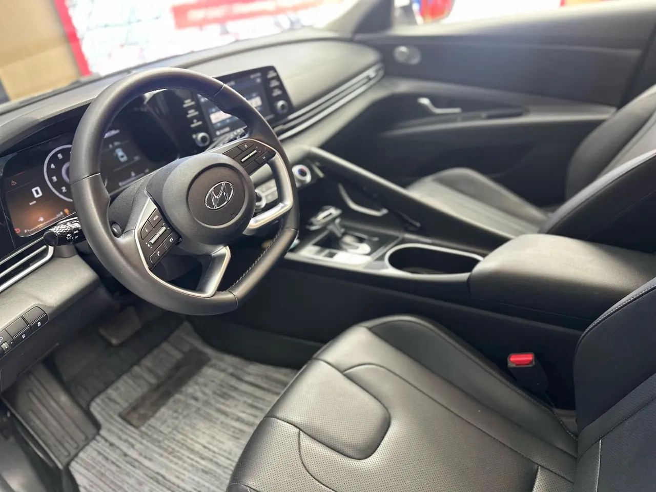 Hyundai 2021 Elantra-sedan 1.5 stepless GLX elite automatic gear 3