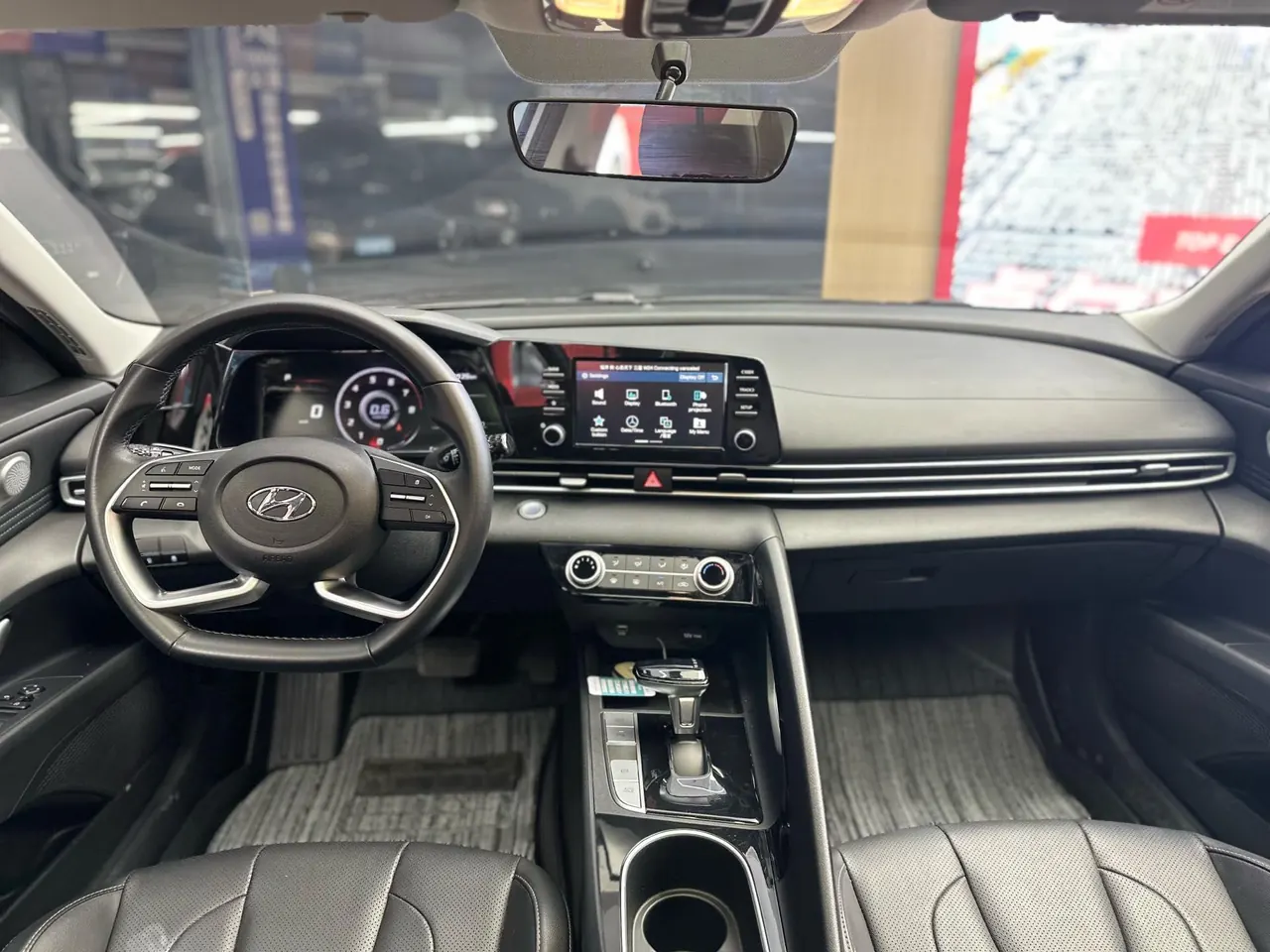 Hyundai 2021 Elantra-sedan 1.5 stepless GLX elite automatic gear 4