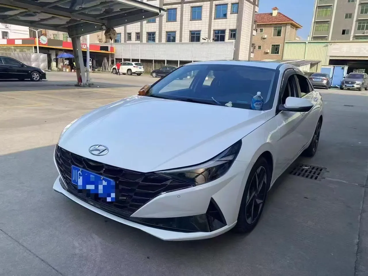 Hyundai 2021 Elantra-sedan 1.5 stepless GLX elite automatic gear - View 1