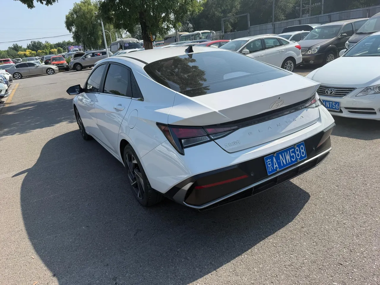 Hyundai 2023 Elantra-sedan 1.5 stepless GLX elite automatic gear 5