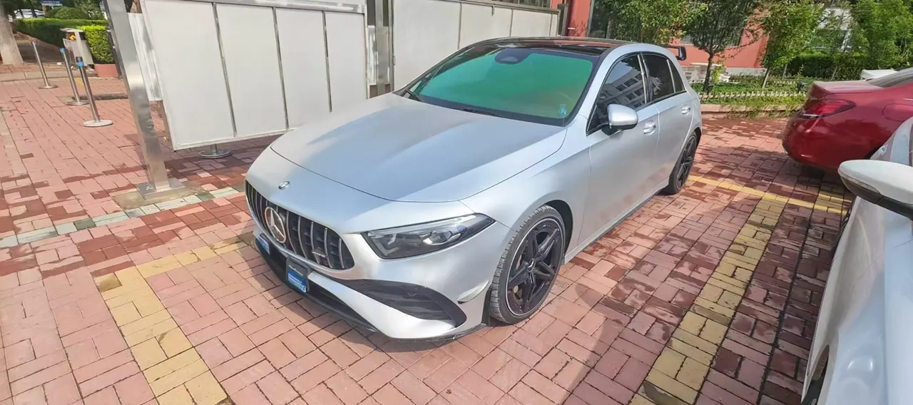 Open image lightbox: Mercedes Benz Class A AMG (Imported) 2024 A 35 AMG 4MATIC 48V 2.0T Automatic Gear