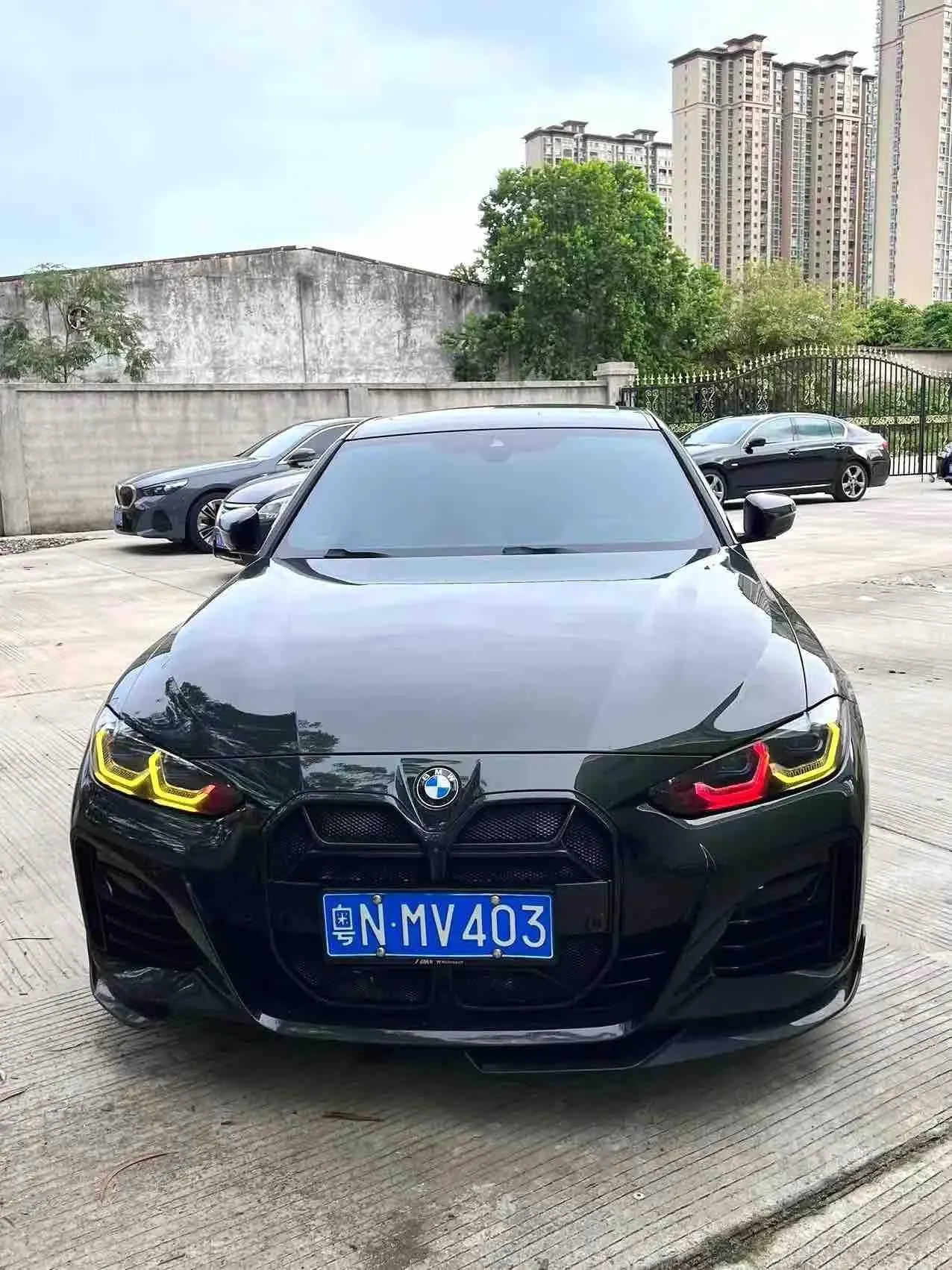 BMW 4 Series (Imported) 2022 430i Four-Door Coupe 2.0T M Sports Obsidian Night Suit Automatic Gear 2