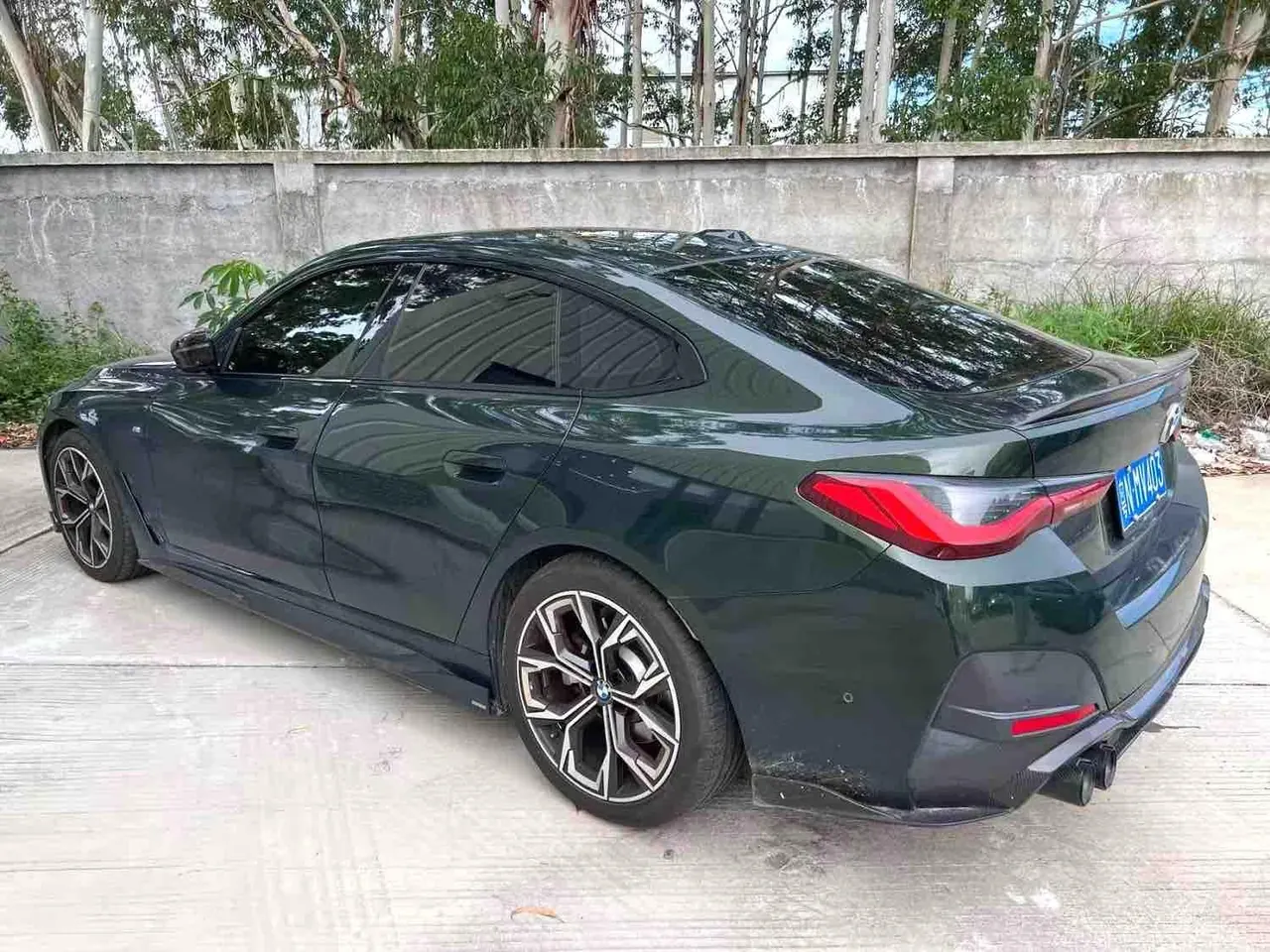 BMW 4 Series (Imported) 2022 430i Four-Door Coupe 2.0T M Sports Obsidian Night Suit Automatic Gear 6
