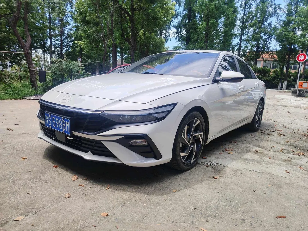 Hyundai 2023 Elantra-sedan 1.5 stepless GLX elite automatic gear - View 1