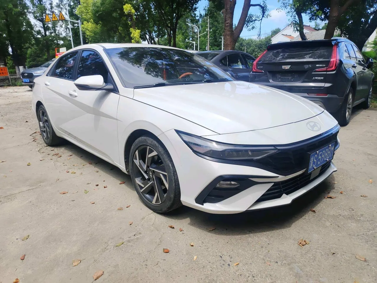 Hyundai 2023 Elantra-sedan 1.5 stepless GLX elite automatic gear 3