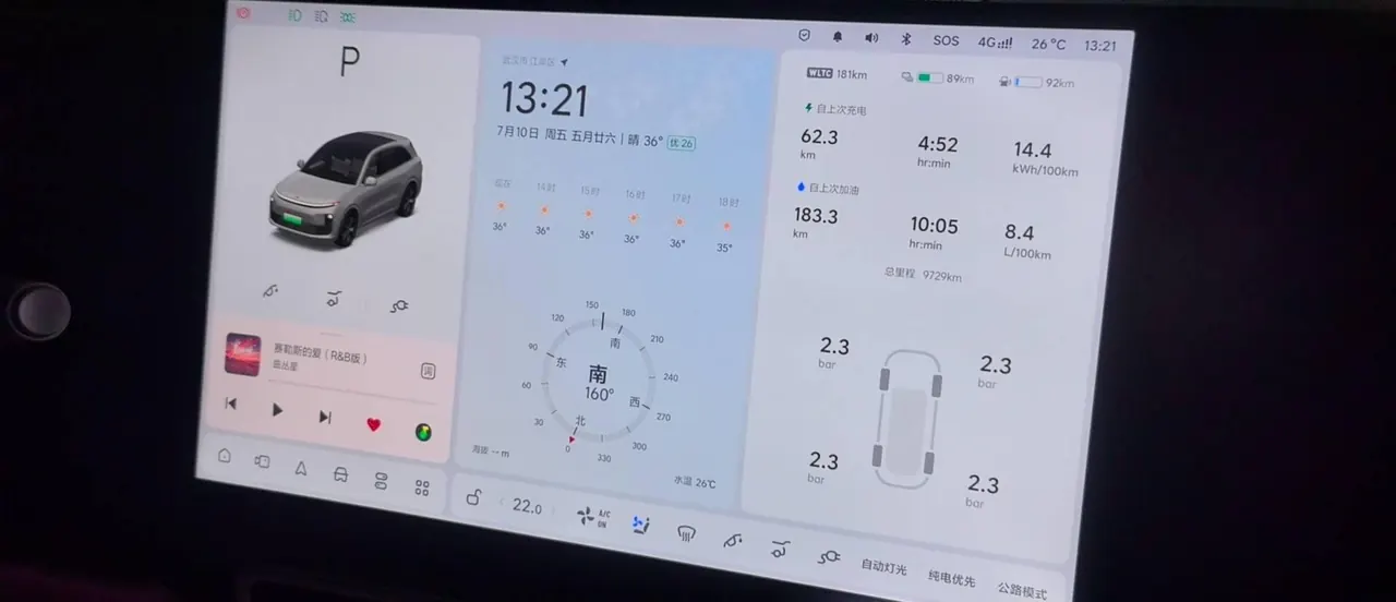 Li 2024 L6 Pro automatic gear 5
