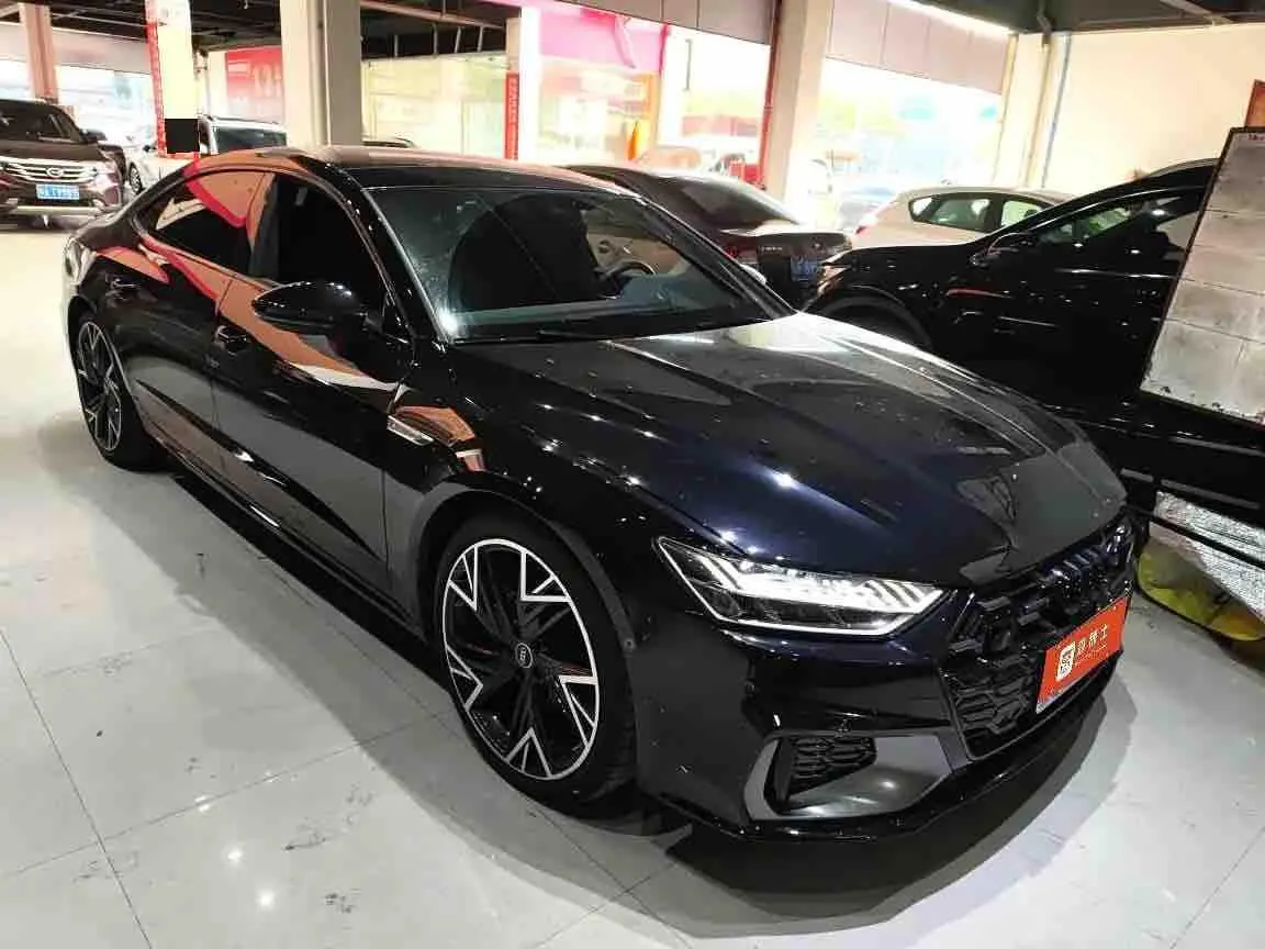 Audi 2024 A7L 2.0TFSI 45TFSI Quattro Black Samurai Edition Automatic Gear 5