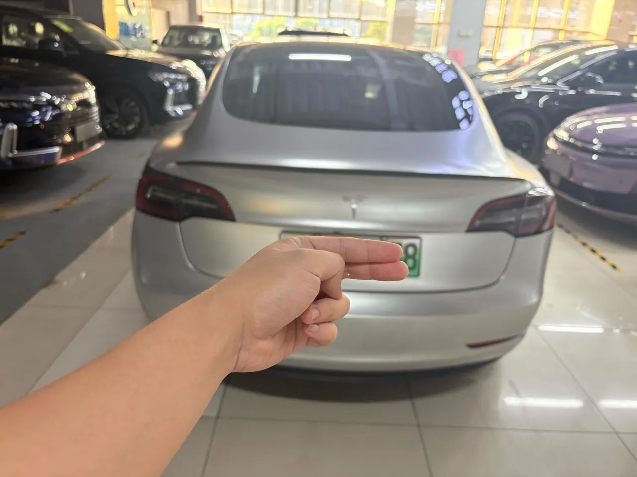 Tesla 2022 Model 3 rear-wheel drive version of automatic transmission 6
