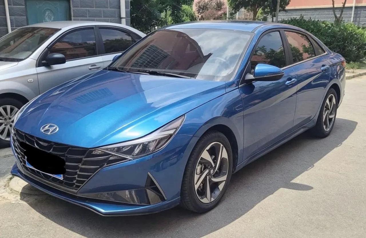 Hyundai 2021 Elantra-sedan 1.5 stepless GLX elite automatic gear - View 1