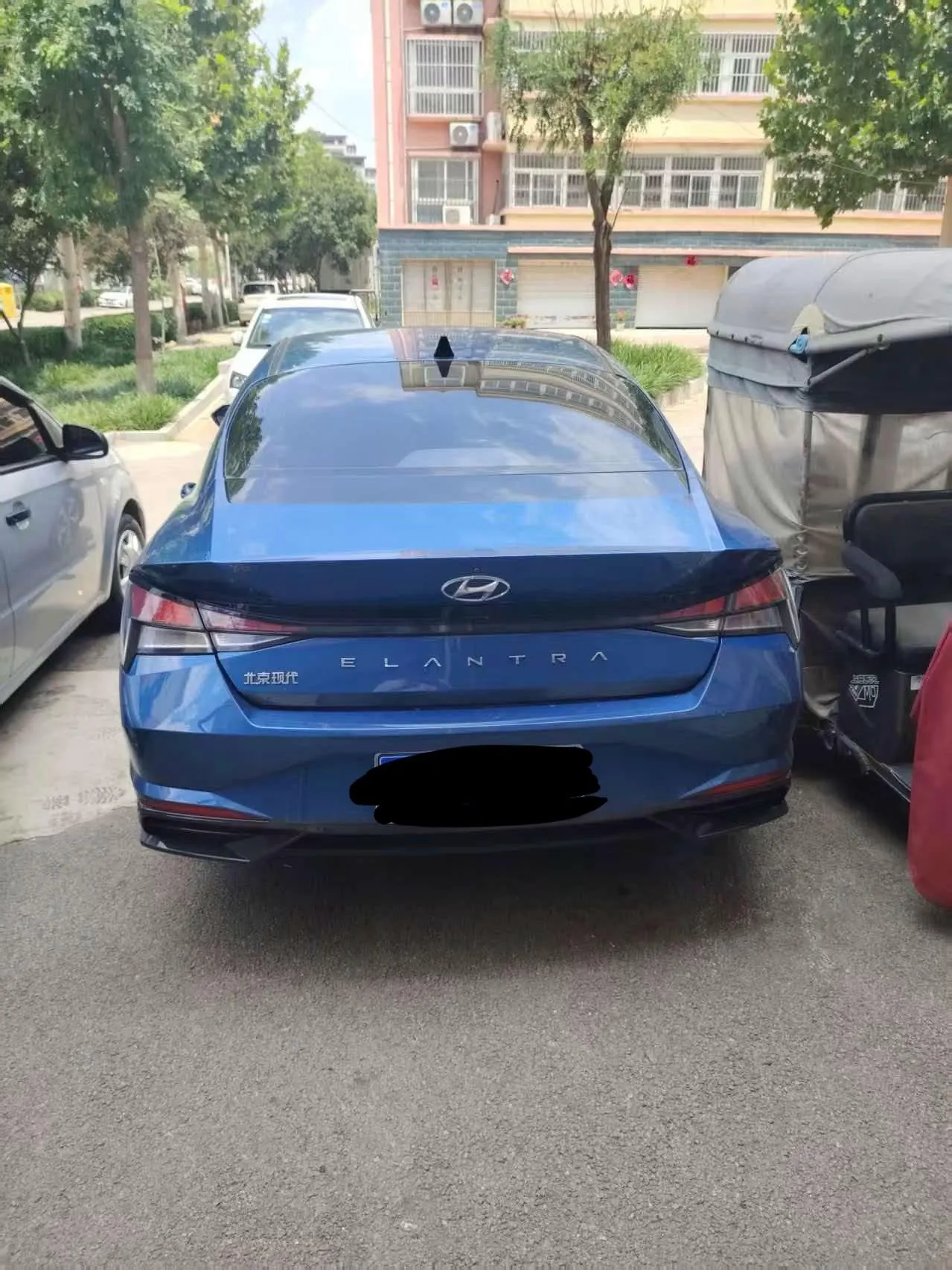 Hyundai 2021 Elantra-sedan 1.5 stepless GLX elite automatic gear 6