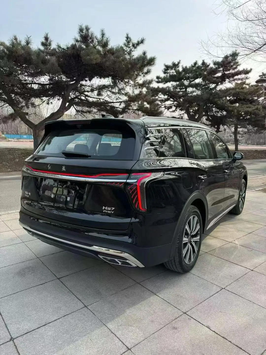 HongQi 2024 HS7 PHEV 2.0T 4-wheel drive flag smooth version 6-seat automatic gear 6