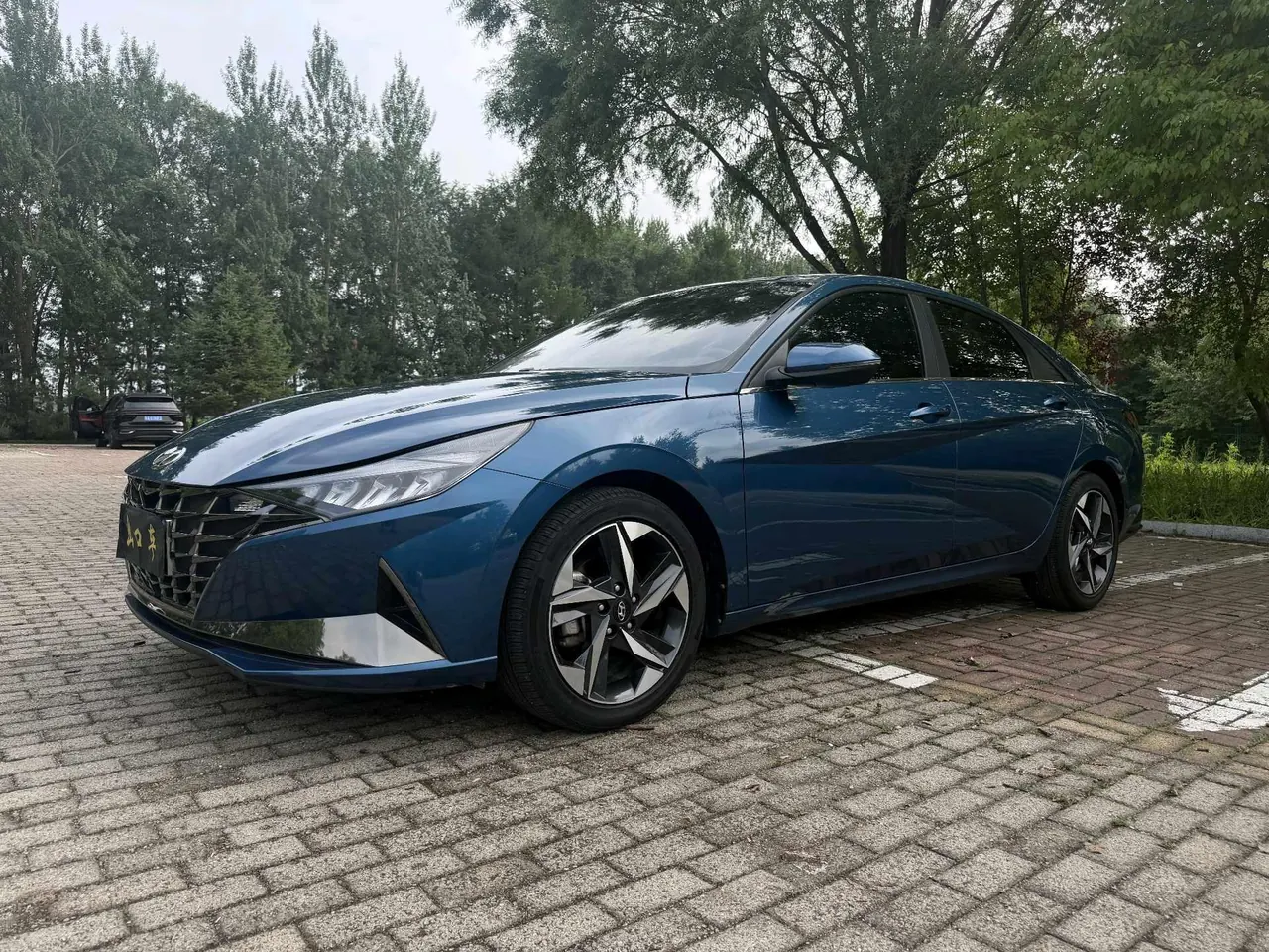 Hyundai 2022 Elantra-sedan 1.5 stepless GLX elite automatic gear - View 1
