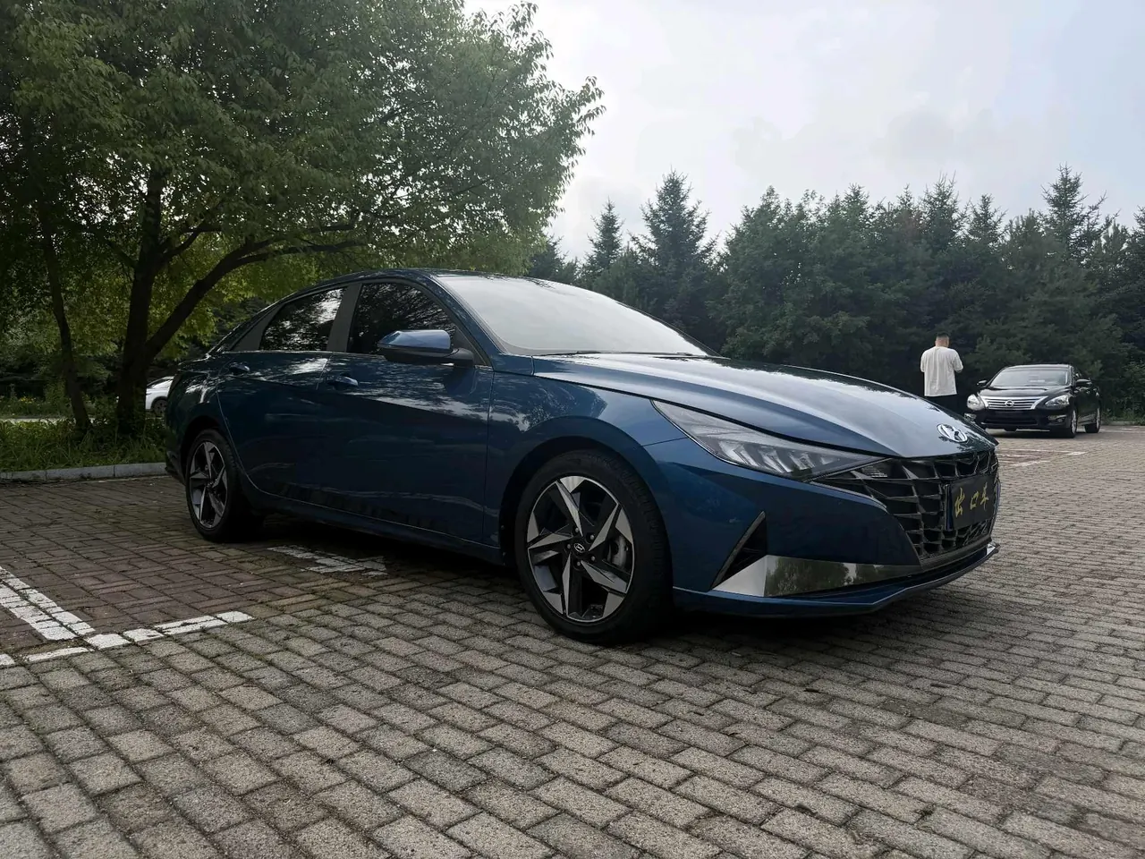 Hyundai 2022 Elantra-sedan 1.5 stepless GLX elite automatic gear 2