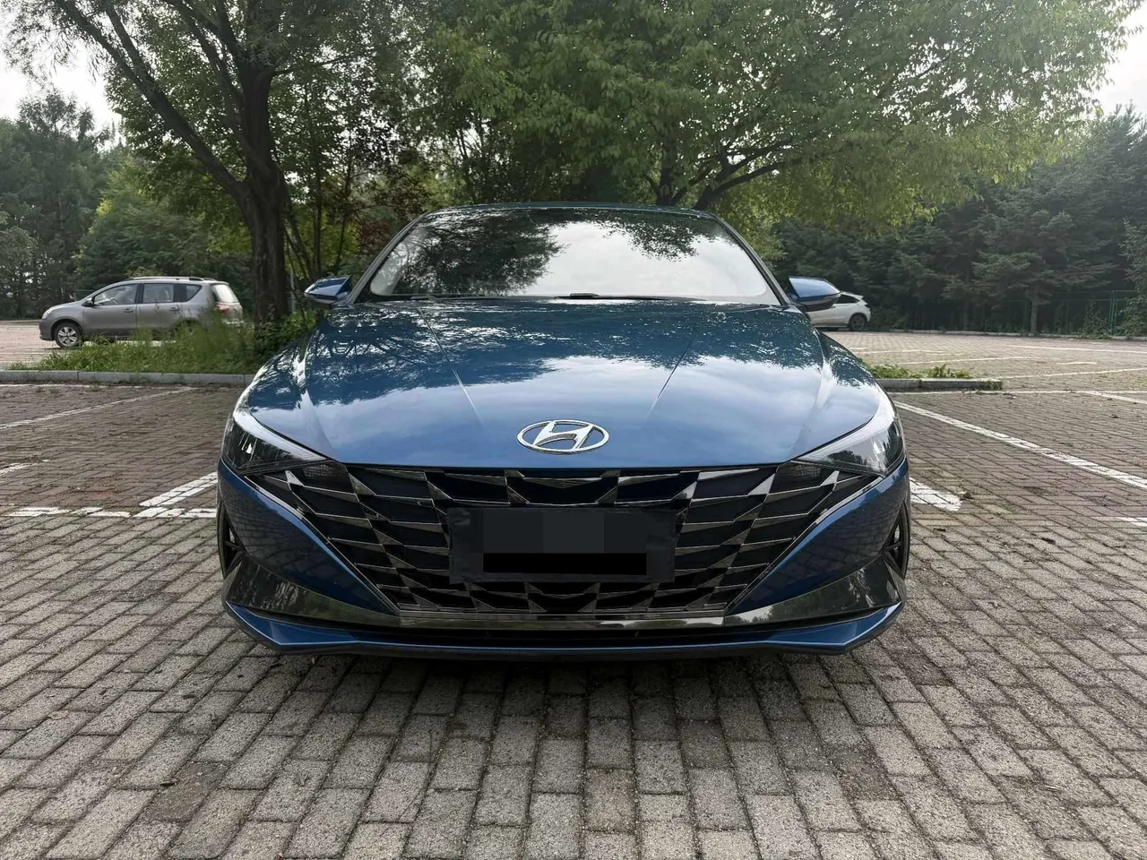 Hyundai 2022 Elantra-sedan 1.5 stepless GLX elite automatic gear 3