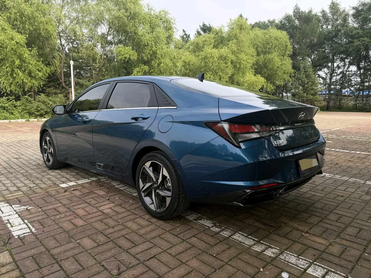 Hyundai 2022 Elantra-sedan 1.5 stepless GLX elite automatic gear 7