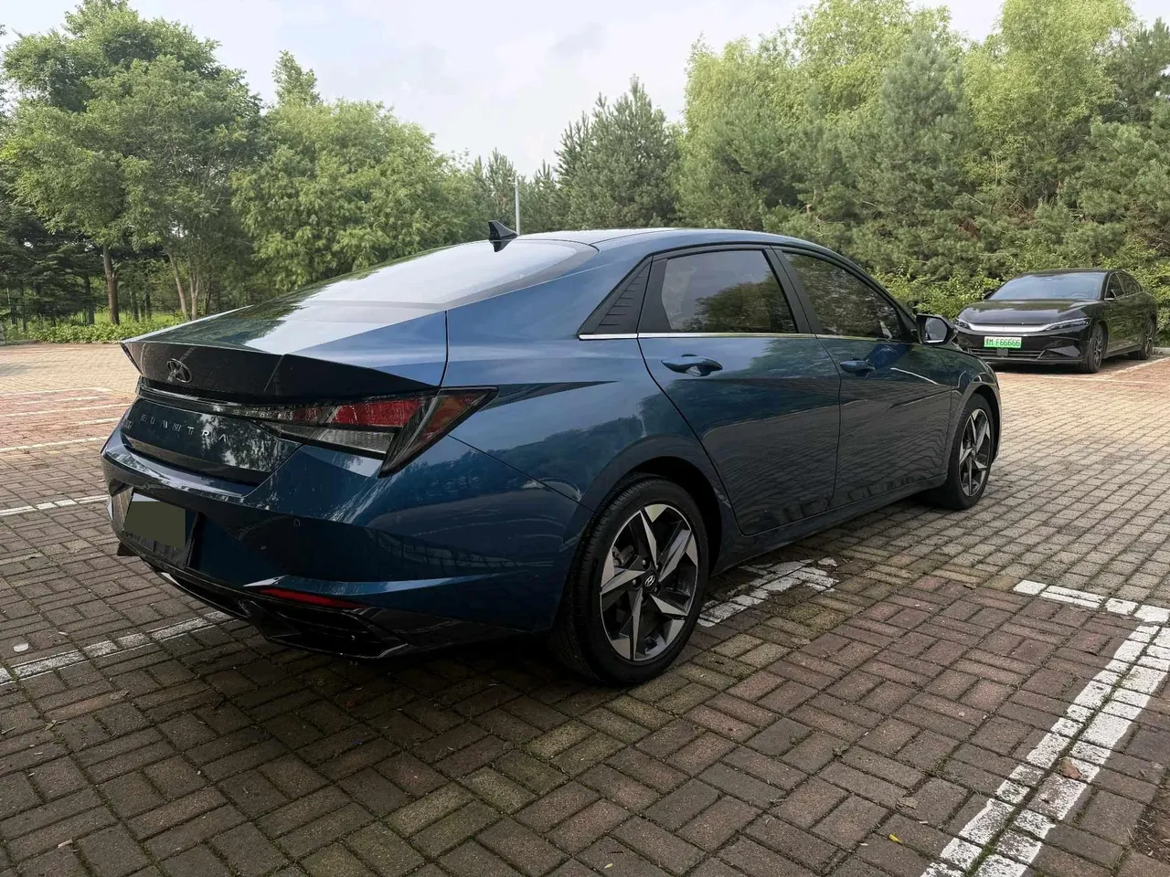 Hyundai 2022 Elantra-sedan 1.5 stepless GLX elite automatic gear 9