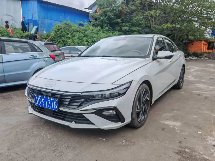 Hyundai 2023 Elantra-sedan 1.5 stepless GLX elite automatic gear - View 1