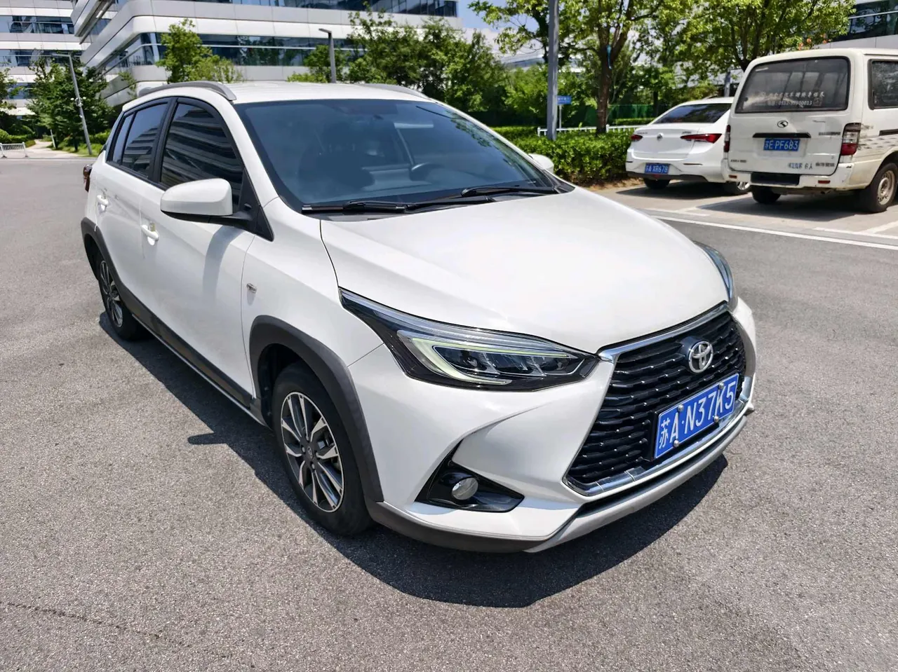 Toyota yaris 2022 YARiS L to dazzle 1.5 stepless luxury PLUS version of automatic gear 3