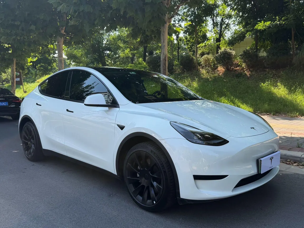 Tesla 2022 Model Y rear-wheel drive version (facelift) automatic gear 3